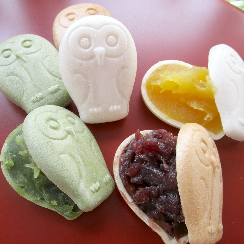 ふくろうもなか