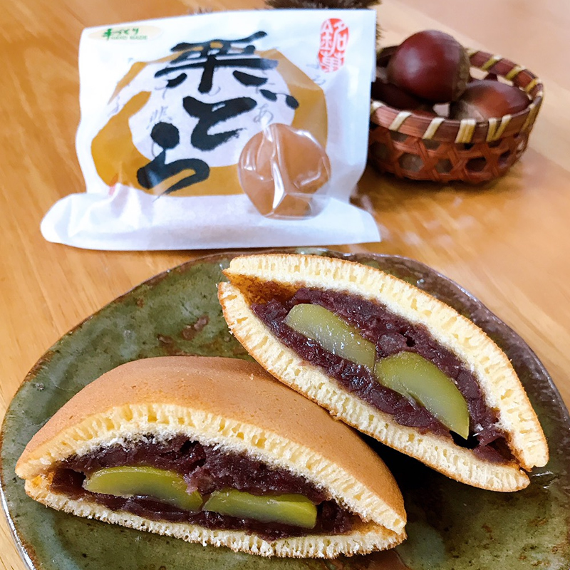 栗どら焼き